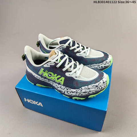HOKA ONE ONE Speedgoat 6 Black Grey Brown EU 36-45 Trail Shoe Trail Running Sneakers - Unisex (BS-69455)