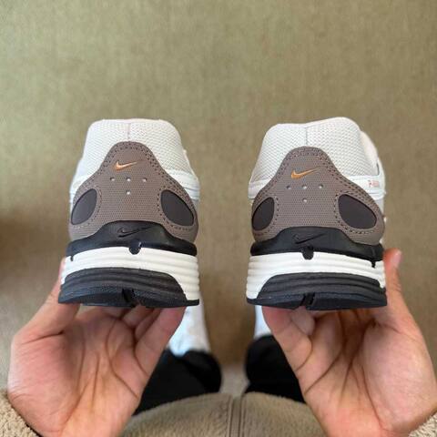 Nike P-6000 White Brown Black EU 40 Running - Men's (BS-87031)
