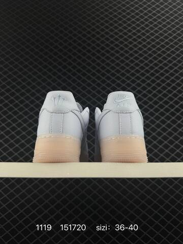 Nike Air Force 1 07 White Translucent Light Pink-beige Sole EU 36-40 Lifestyle - Unisex (BS-74123)