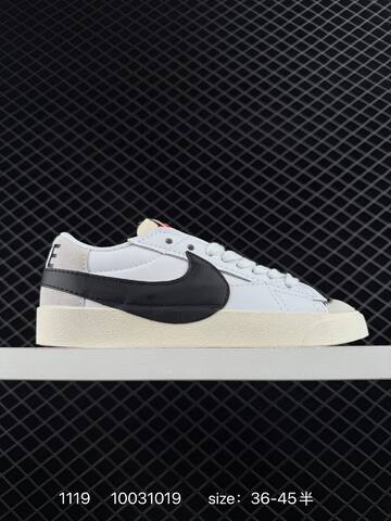 Nike Blazer Low 77 Jumbo White Black EU 36-45 Casual - Unisex (BS-74127)
