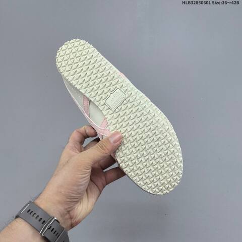 Onitsuka Tiger Mexico 66 Cream Light Pink Beige EU 36-42 Sneaker Casual Sneakers - Unisex (BS-68776)