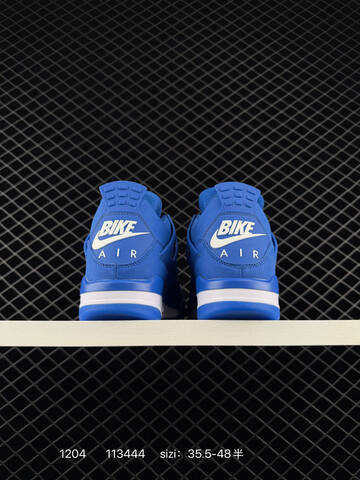Jordan Air Jordan 4 HF4340-500 Royal Blue White EU 35 5-48 Basketball Shoe - Unisex BS-80110