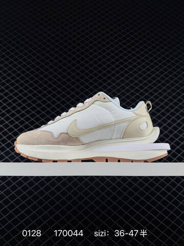 Nike Sacai VaporWaffle White Beige Gum 36-47 5 Running - Unisex (BS-72910)