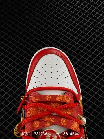 Nike SB Dunk Low Red White EU 36-45 Skate - Unisex BS-74445