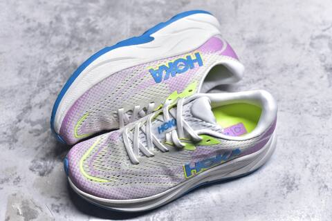 HOKA Rincon 4 White Pink Blue Neon Yellow Running Shoe Running Sneakers (BS-59414)