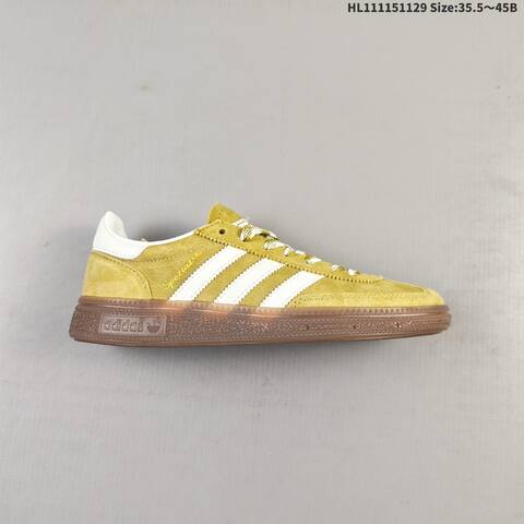 Adidas Handball Spezial Mustard Yellow Off White Gum Brown EU 35 5-45 Sneaker Unisex BS-65404
