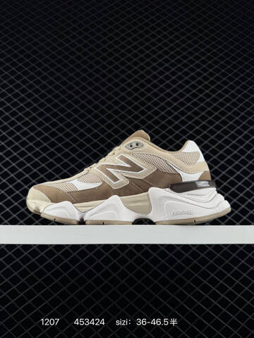 New Balance 9060 Beige Brown White Black EU 36-46 5 Sneaker Unisex BS-82515