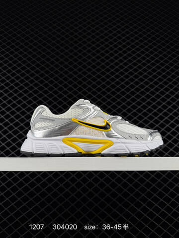 Nike V5 RNR White Silver Yellow Black EU 36-45 Running - Unisex (BS-73811)