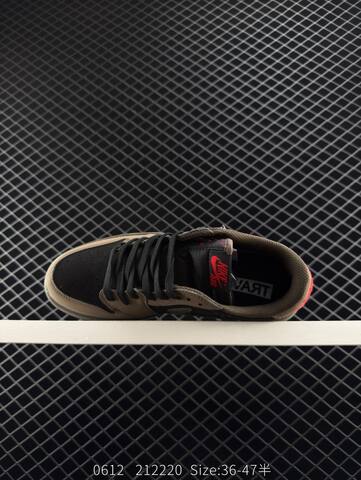 Jordan Air Jordan 1 Low Golf SP CQ4277 002 Dark Brown Black Red EU 36-47 Sneaker - Unisex BS-81219