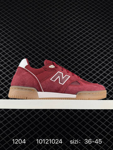 New Balance 600 Burgundy White Gum Brown EU 36-45 Skate Shoe - Unisex (BS-82529)