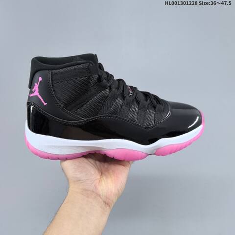Jordan Air Jordan 11 Retro Black Pink White EU 36-47 5 Basketball - Unisex (BS-67223)
