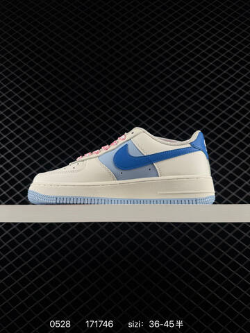 Nike Air Force 1 07 LV8 DB3301-212 Sail Light Blue Royal Blue Pink EU 36-45 Lifestyle - Unisex (BS-71160)