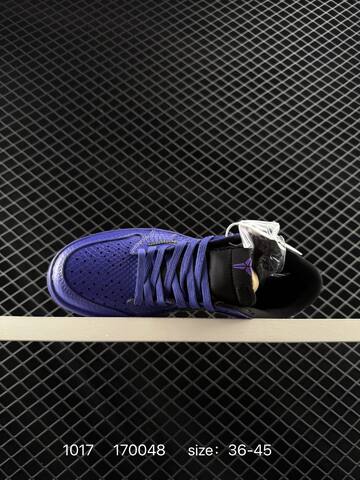 Jordan Air Jordan 1 Low Dark Purple Black EU 36-45 Sneaker - Unisex BS-80496