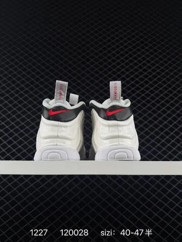 Nike Foamposite One White Black Red EU 40-47 5 Basketball - Men s BS-73460