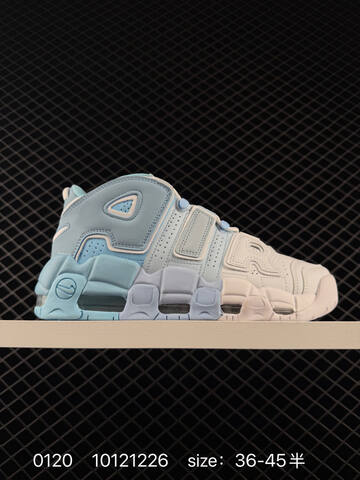 Nike Air More Uptempo Black White Red 36-45 Basketball - Unisex (BS-73057)