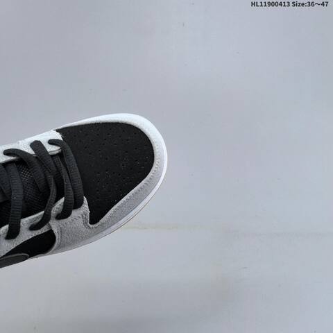 Nike SB Dunk Low Black Grey White Gum EU 36-47 Skate Shoe - Unisex (BS-60776)