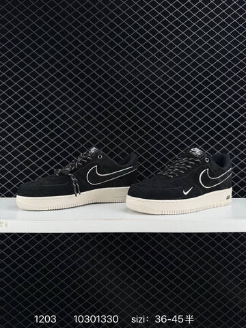 Nike Air Force 1 07 Black White EU 36-45 5 Lifestyle - Unisex (BS-73866)
