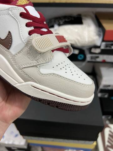 Jordan Air Jordan Legacy 312 Low IQ9783 121 Sail Metallic Light Chocolate Red White EUR 38 Basketball Shoe - Women s BS-87351