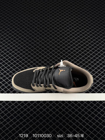 Jordan Air Jordan 1 Low Khaki Black EU 36-45 Sneaker - Unisex BS-80030