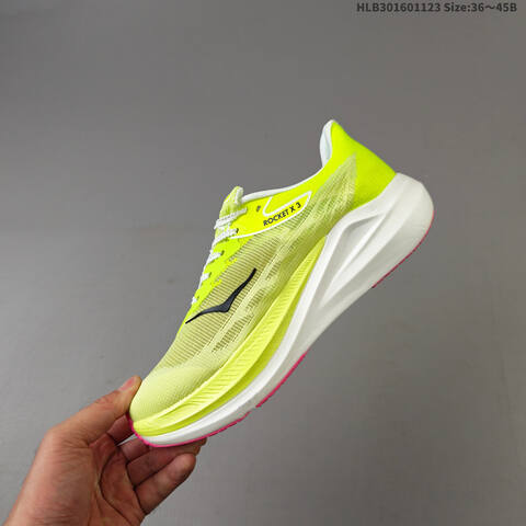 HOKA ONE ONE Other HOKA ONE PEBA Hoka One On Premium Replica High-end Men s And Women s Fashion Sports Running And Basketball Shoes Up To 95 Off Retail During The Current Promotion Neon Yellow White Pink Black EU 36-45 Running Shoe Running Sneakers BS-69450
