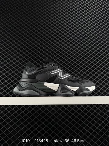 New Balance 9060 Black Dark Grey White EU 36-46 5 Sneaker - Unisex (BS-82703)