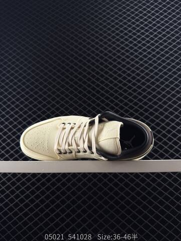 Jordan Air Jordan 1 Low Cream White Black EU 36-46 Sneaker - Unisex BS-81329