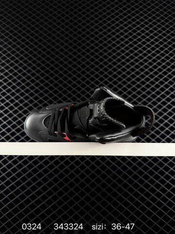 Jordan Air Jordan 6 Retro Black Red Metallic Silver EU 36-47 Basketball Shoe - Unisex (BS-79614)