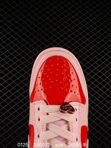 Nike SB Dunk Low Pink Red White 36-45 Skate - Unisex BS-72956