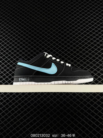 Nike Dunk SB Low Black White Light Blue Gray Green EU 36-46 Skate - Unisex (BS-69979)