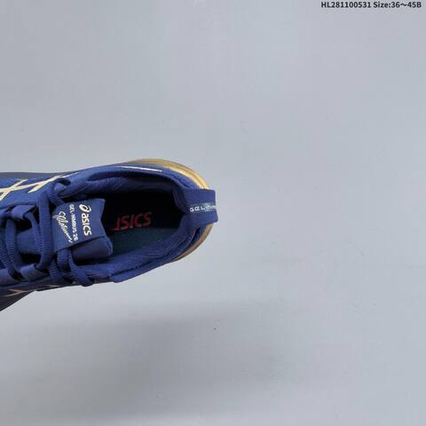 Asics Gel Nimbus 26 Navy Blue Gold White EU 36-45 Running Shoe Running Sneakers - Unisex (BS-68782)