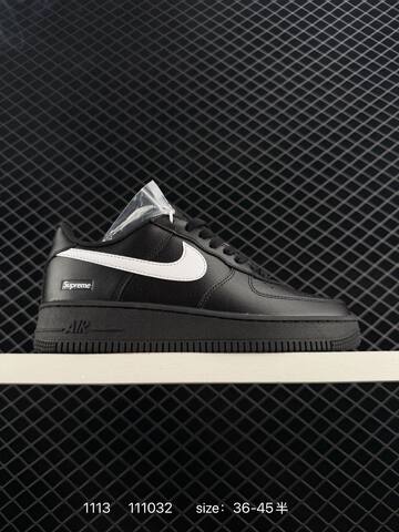 Nike Air Force 1 07 Black White 36-45 Lifestyle - Unisex (BS-74224)