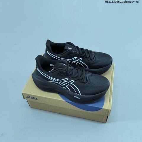 ASICS MEGABLAST FF Leap Black White Grey EU 36-45 Running Shoe Running Sneakers - Unisex (BS-68773)