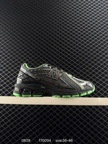 New Balance 1906R Black Silver Neon Green EU 36-46 Running Shoe Unisex BS-82899