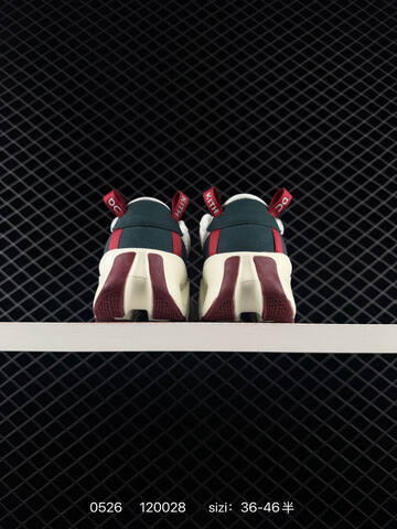 On Cloudtilt Kith Green Off White Burgundy EU 36-46 Running Shoe Running Sneakers - Unisex BS-85240