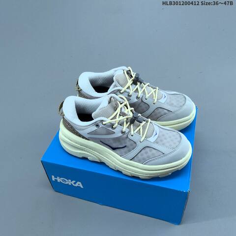 HOKA Bondi B3 LS Beige Pink Purple Yellow EU 36-47 Running Shoe Running Sneakers - Unisex (BS-69355)