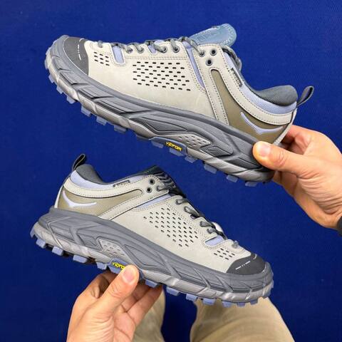 HOKA Tor Ultra Beige Grey Black Olive Trail Shoe Trail Running Sneakers (BS-86820)