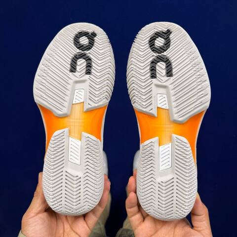 On Running The Roger Pro 7 MF30103606 Pink Orange Black White Tennis Shoe Casual Sneakers (BS-86755)