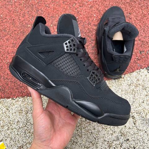 Jordan Air Jordan 4 Retro CU1110 010 Black Light Graphite EU 40-47 5 Basketball Shoe - Men's (BS-87255)