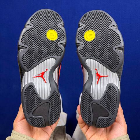 Jordan Air Jordan 14 Retro IF5015-600 Challenge Red Black Yellow Silver EU 42 5 Basketball Shoe - Men's (BS-87326)
