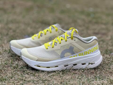 On Running Cloudultra 3 Cream White Neon Yellow Gray US 8 EU 41 UK 7 5 JP 26 Trail Shoe Trail Running Sneakers - Men s BS-86991