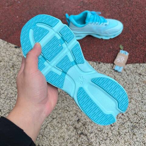 LOEWE x On Cloudsolo 3WF30601748 Turquoise Light Blue US 7 EU 38 UK 5 JP 24 Running Shoe Running Sneakers - Women's (BS-86760)