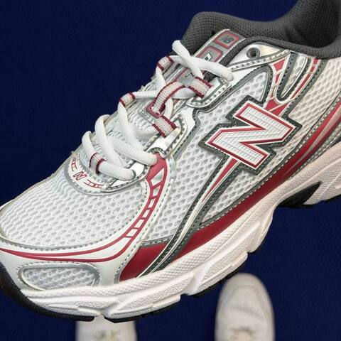 New Balance U740RD2 740 White Red Grey Black USA 6 5 UK 6 EUR 39 5 Training Shoe - Women's (BS-87100)