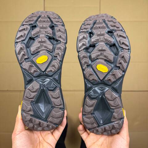 HOKA Mafate Speed 4 LITE Satisfy Black Dark Brown Silver Trail Shoe Trail Running Sneakers (BS-86936)