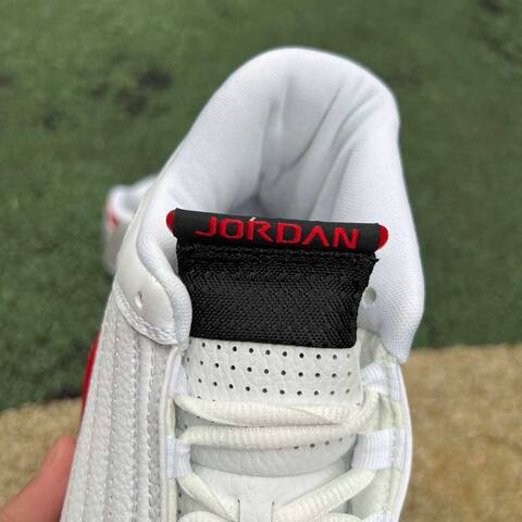 Jordan Air Jordan 14 Retro 487471 100 White Black Varsity Red US 8 5 UK 7 5 EUR 42 26 5cm BR 40 Basketball Shoe - Men's (BS-87334)