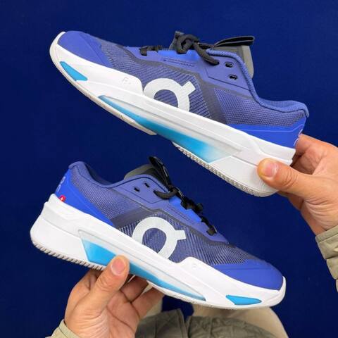 On The Roger Pro White Pink Blue Tennis Shoe Casual Sneakers (BS-86754)