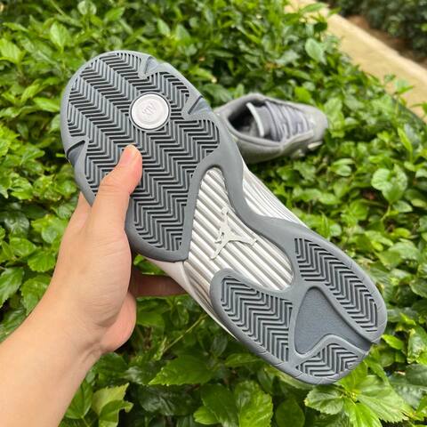 Jordan Air Jordan 14 Retro SE FJ3460 012 Flint Grey Stealth White US 9 5 UK 8 5 EUR 43 Basketball Shoe - Men's (BS-87330)