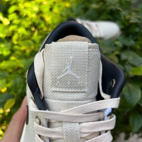 Jordan Air Jordan 1 Low PRM IB8058 110 Pale Ivory Baroque Brown Black EUR 40 Sneaker - Men's (BS-87219)