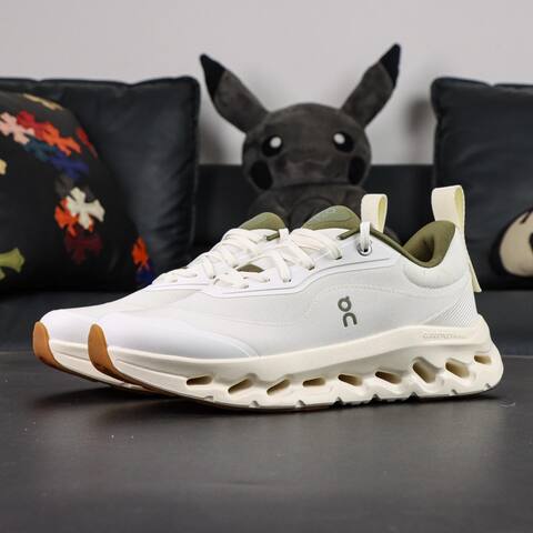 LOEWE x On Cloudtilt 2 0 White Olive Cream Gum Running Shoe Running Sneakers (BS-87060)