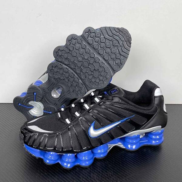 Nike Shox TL black blue silver casual lifestyle