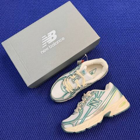 New Balance 740 U740GR2 White Teal Cream Silver USA 6 5 UK 6 EUR 39 5 Training Shoe - Women's (BS-87092)